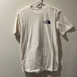 North Face White T Shirt Men’s Small
